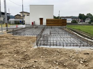 2023.6.6　基礎　　配筋設置