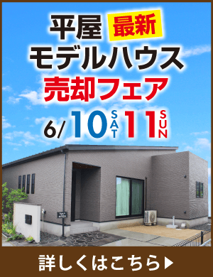 6月10・11日モデルハウス売却フェア開催