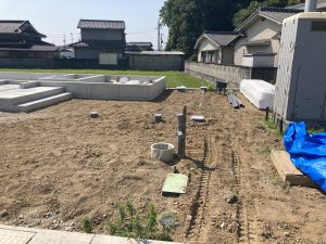 2023.6.19　水道工事　　屋外給排水管